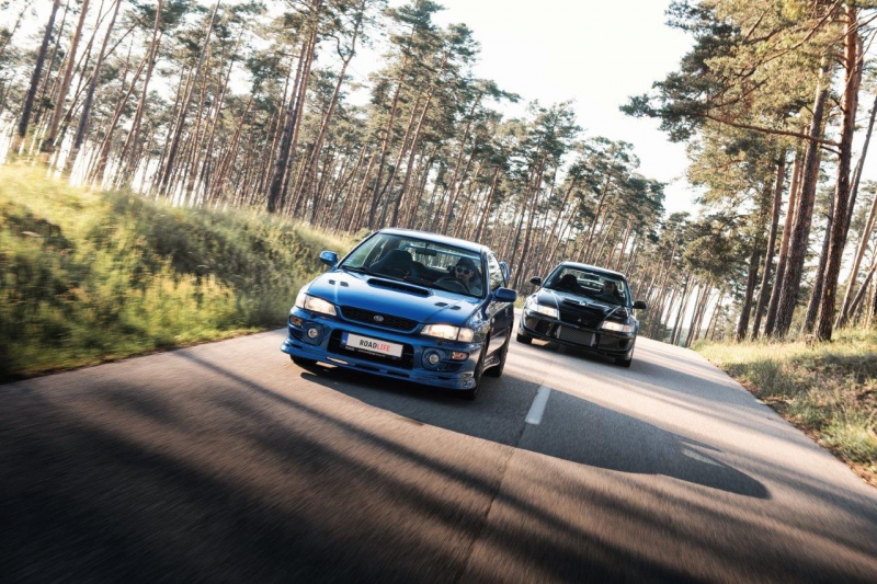 Subaru Impreza P1 vs. Mitsubishi Lancer Evolution VI RS